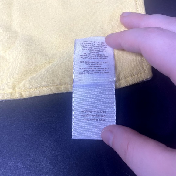 Moon and Back Hanna Andersson Lovey Yellow Stars 12 x 17.5" Security Blanket - Picture 3 of 5